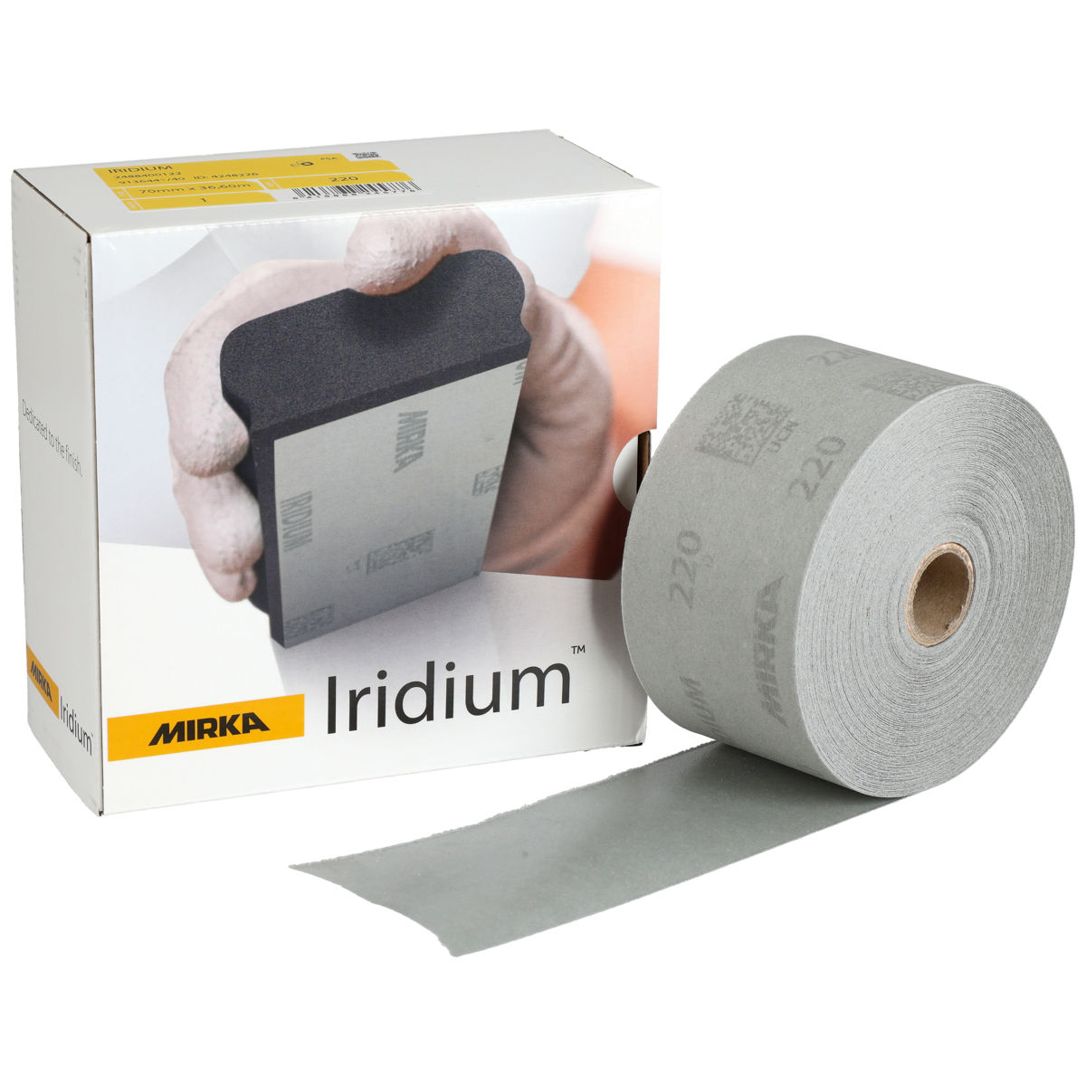 Mirka Iridium™ 70mm x 36,6m Roll PSA