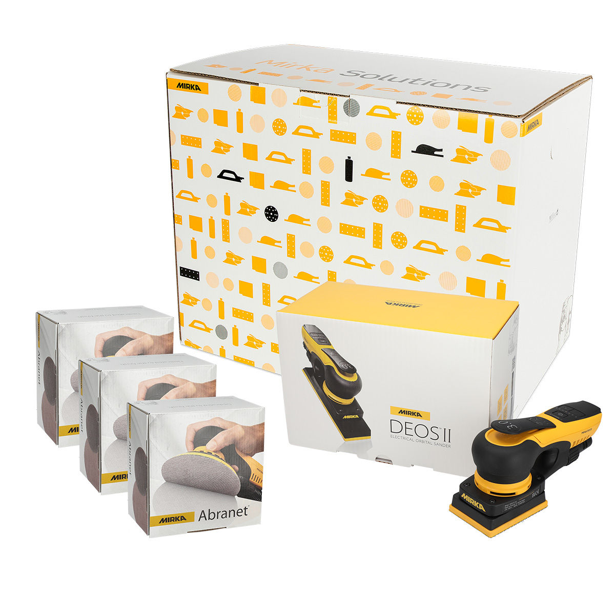 Mirka DEOS II 343 230V Deco Solution Kit