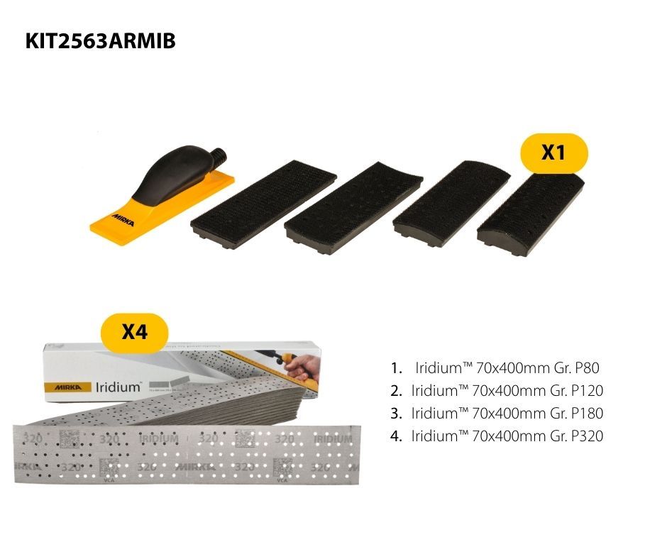 PACK - Kit Bloque Lijado 70x198 - Iridium