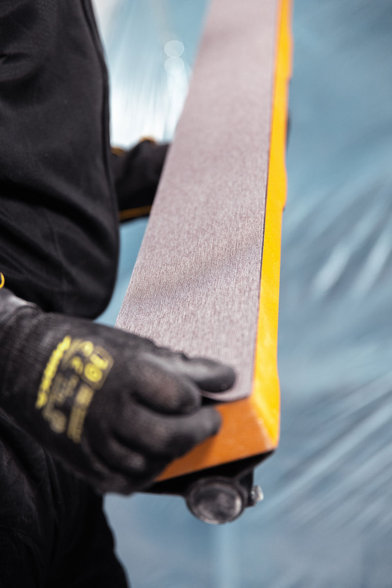 Lima Lunga Mirka® 115x1600mm Grip Multi Flessibile