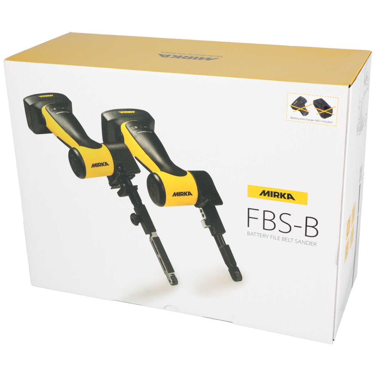 Mirka® FBS-B Lijadora de Banda Rectificadora 10x330mm máx. 12V