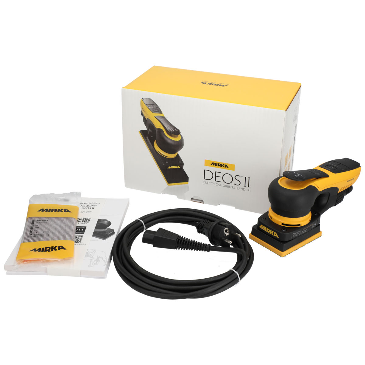 Mirka® DEOS II 343 EU 75mmx100mm, orbit 3.0mm