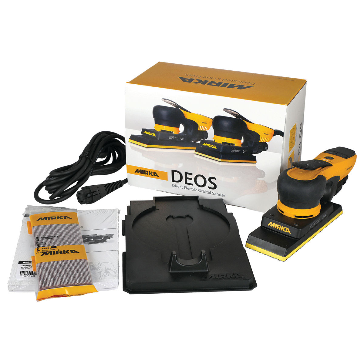 Mirka® DEOS 383X CV US 70 x 198 mm orbita 3.0 mm