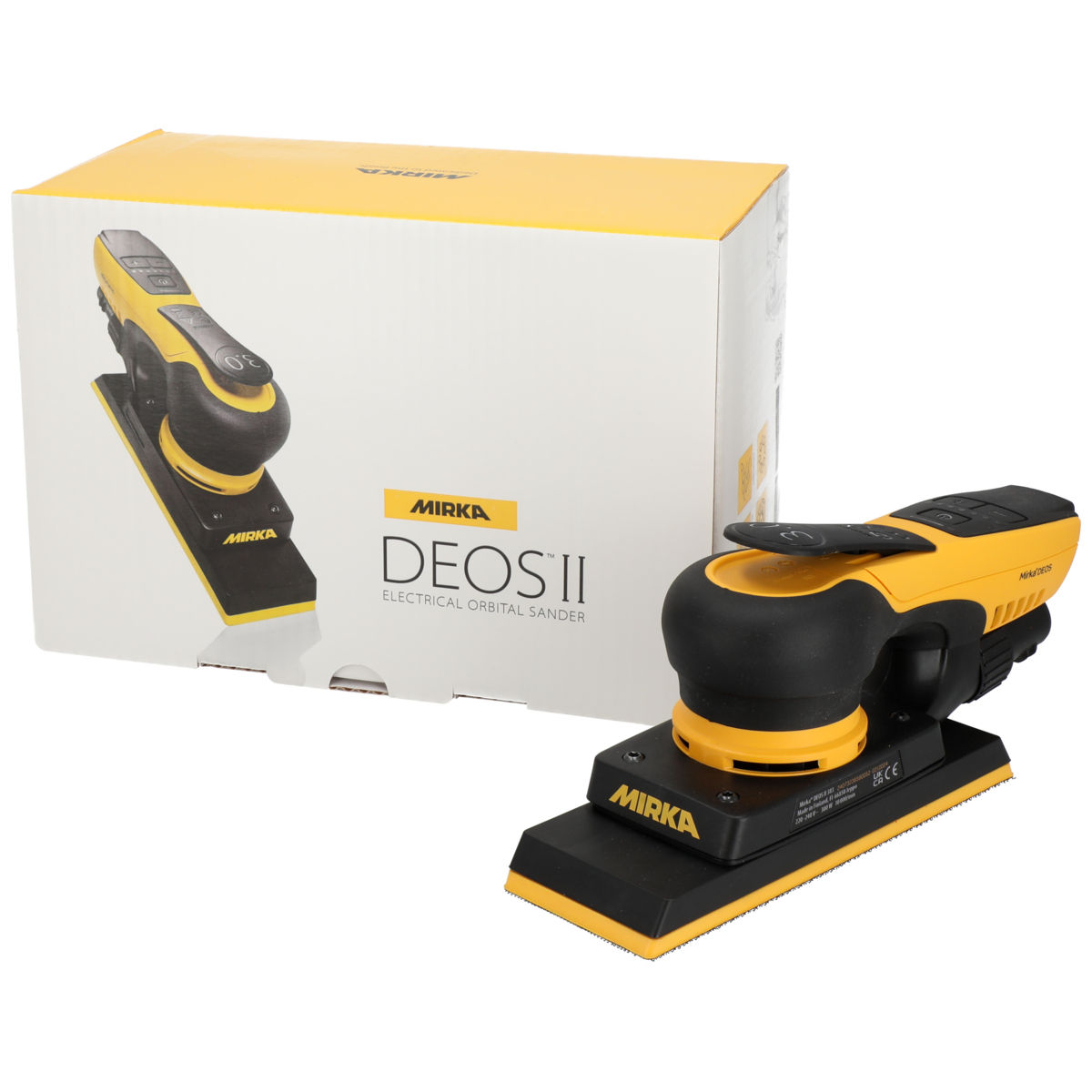 Mirka DEOS II 383 70x198mm Orbit 3.0 w/o Bluetooth