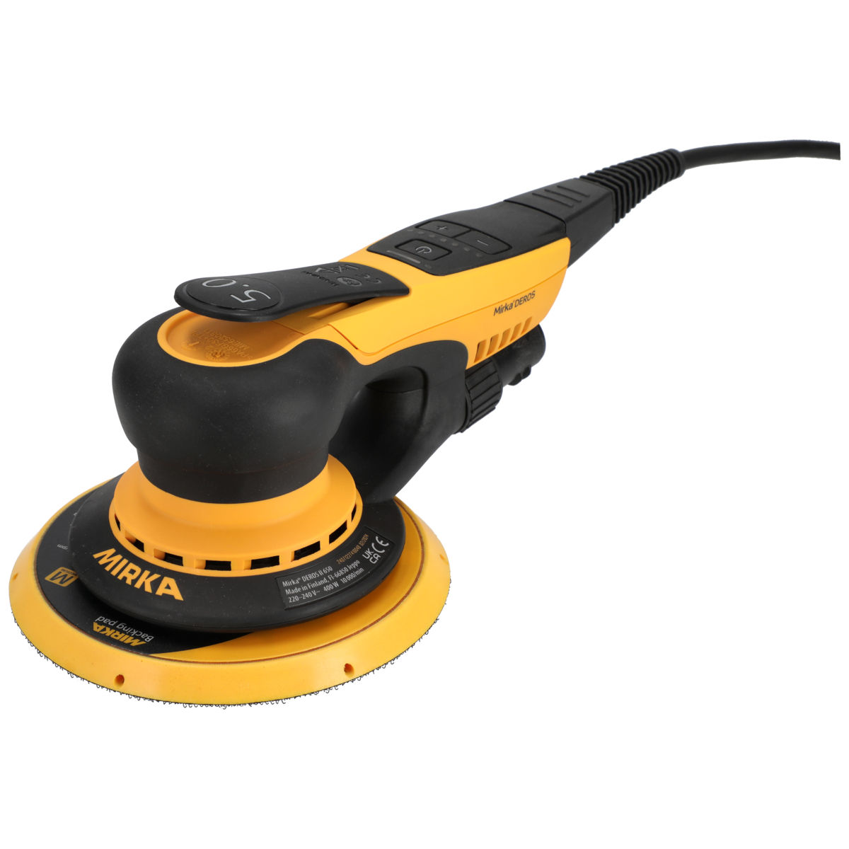 Mirka® DEROS II 5650 Ø 125/150 mm, uitslag 5.0 mm
