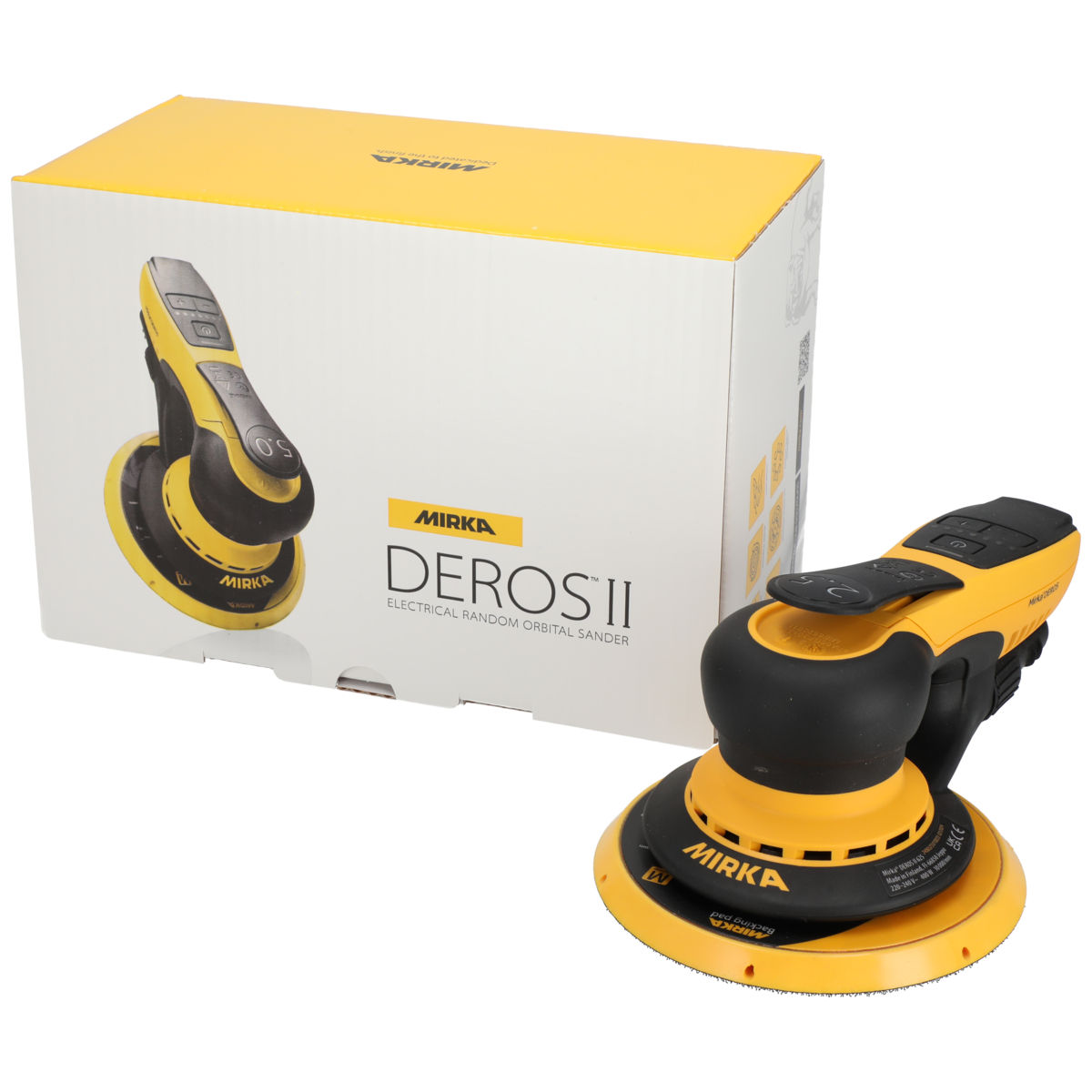 Mirka® DEROS II 625 EU Ø 150mm, orbit 2.5mm