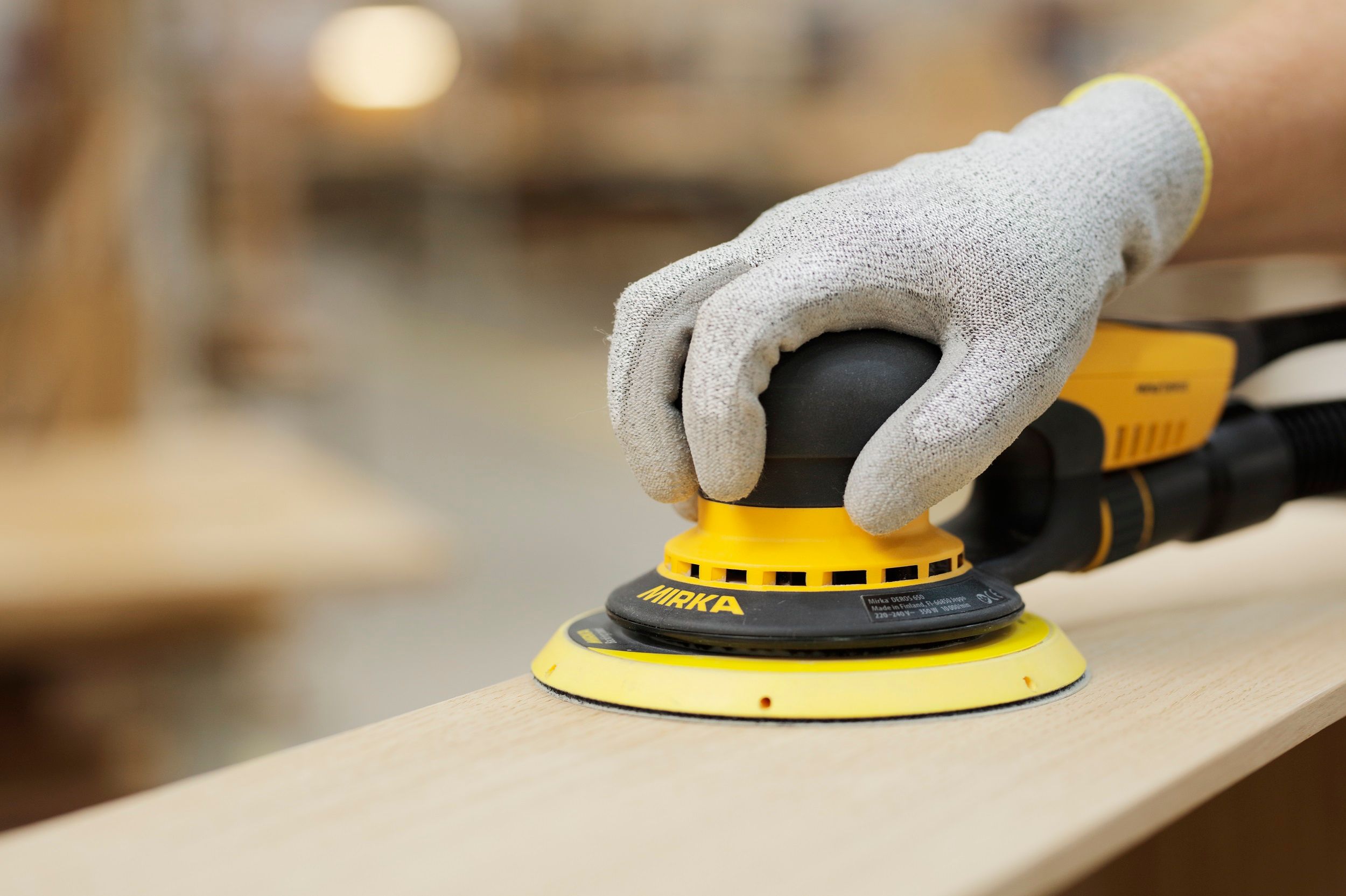 Mirka® DEROS II 5650 Ø 125/150 mm, uitslag 5.0 mm