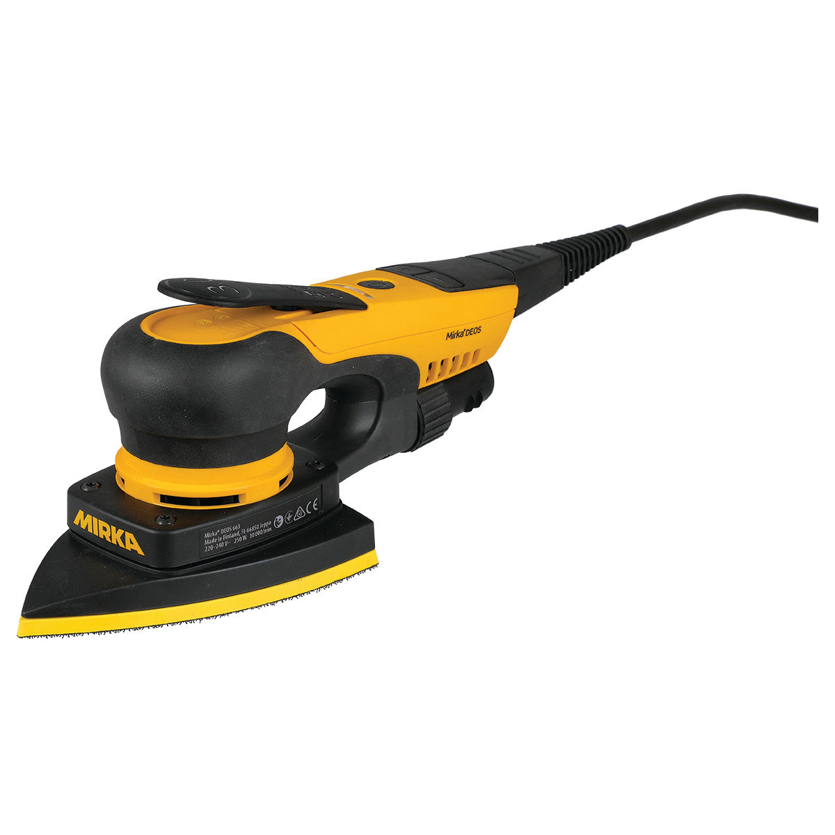 Mirka® DEOS Delta 663CV EU 100 x 152 x 152 mm Órbita 3.0 mm