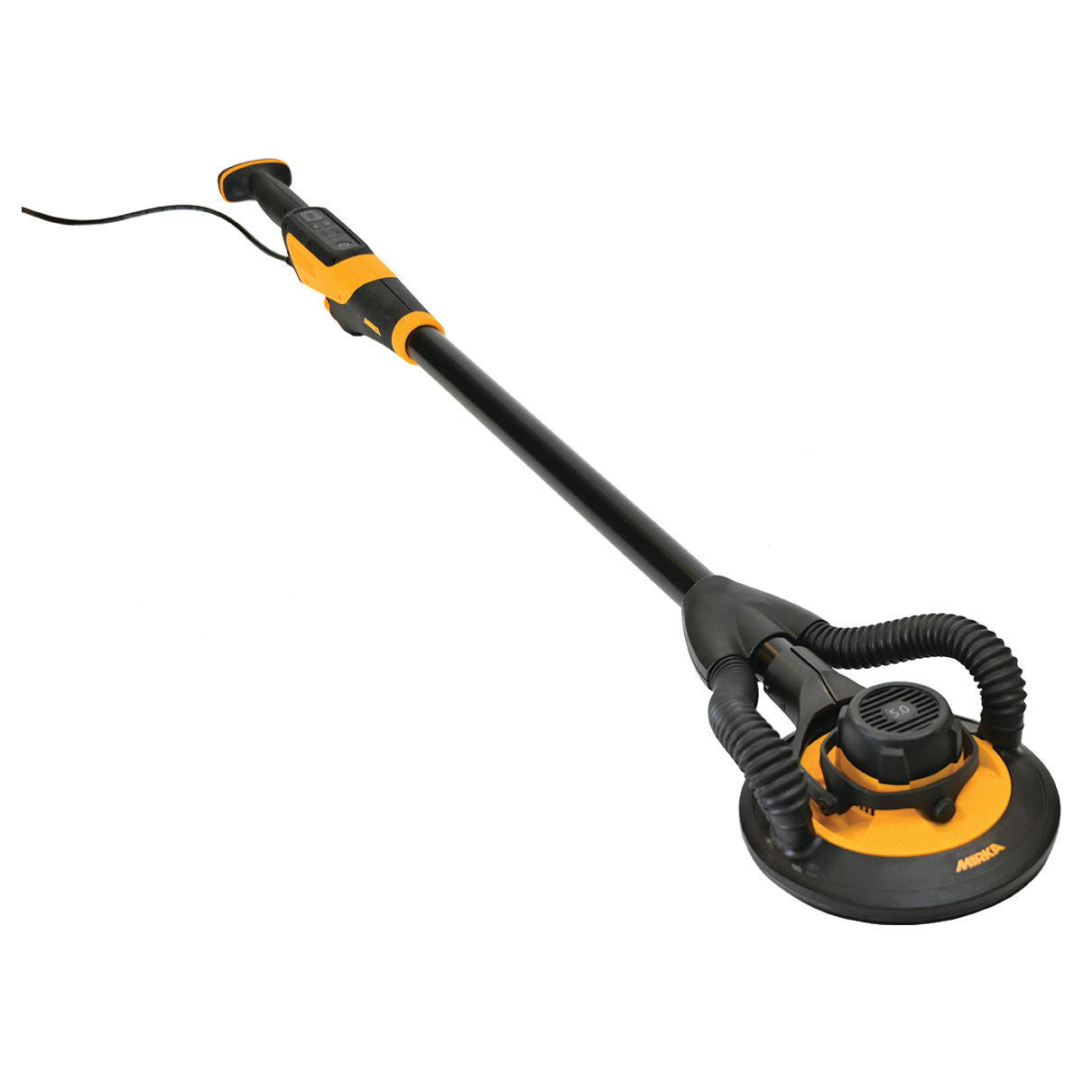 9" LEROS® 950XCV, 5mm orbit, vacuum-ready wall sander with bag