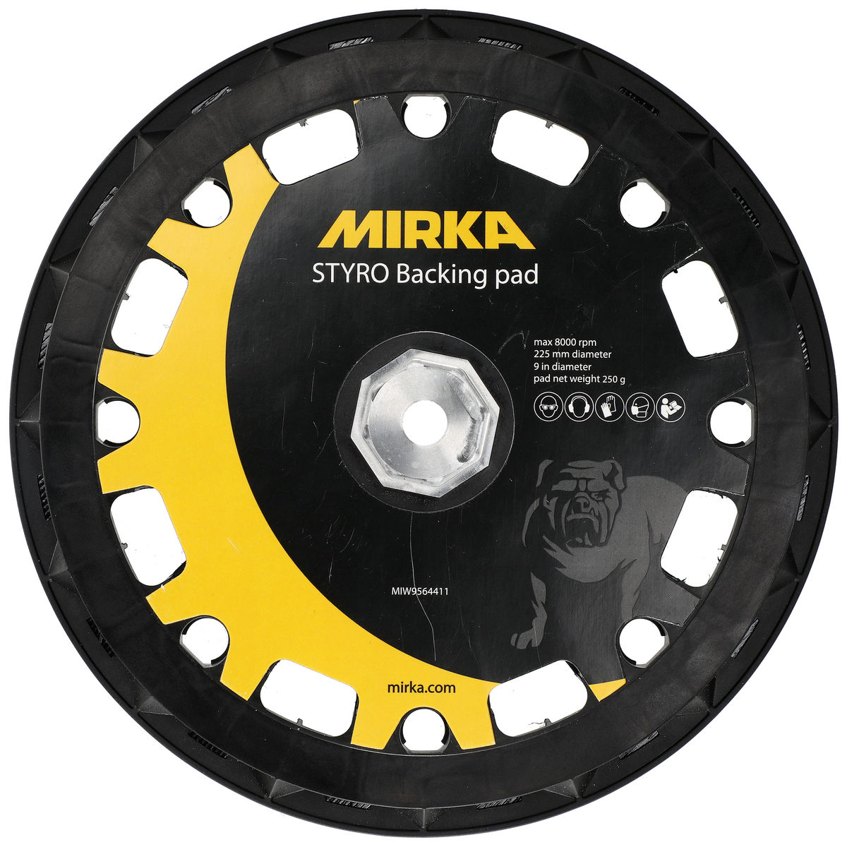 Plateau de ponçage Styro - ITE Ø 225mm Grip pour Mirka® LEROS