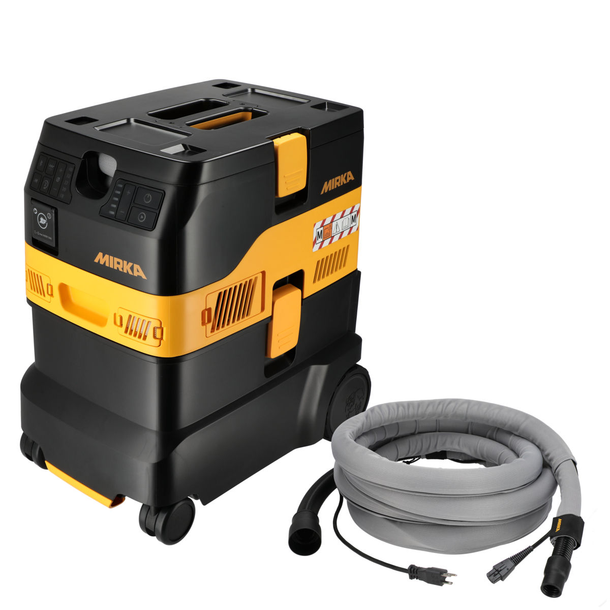 Aspirador Mirka® DEXOS 1230 M AFC con manguera y funda 4m