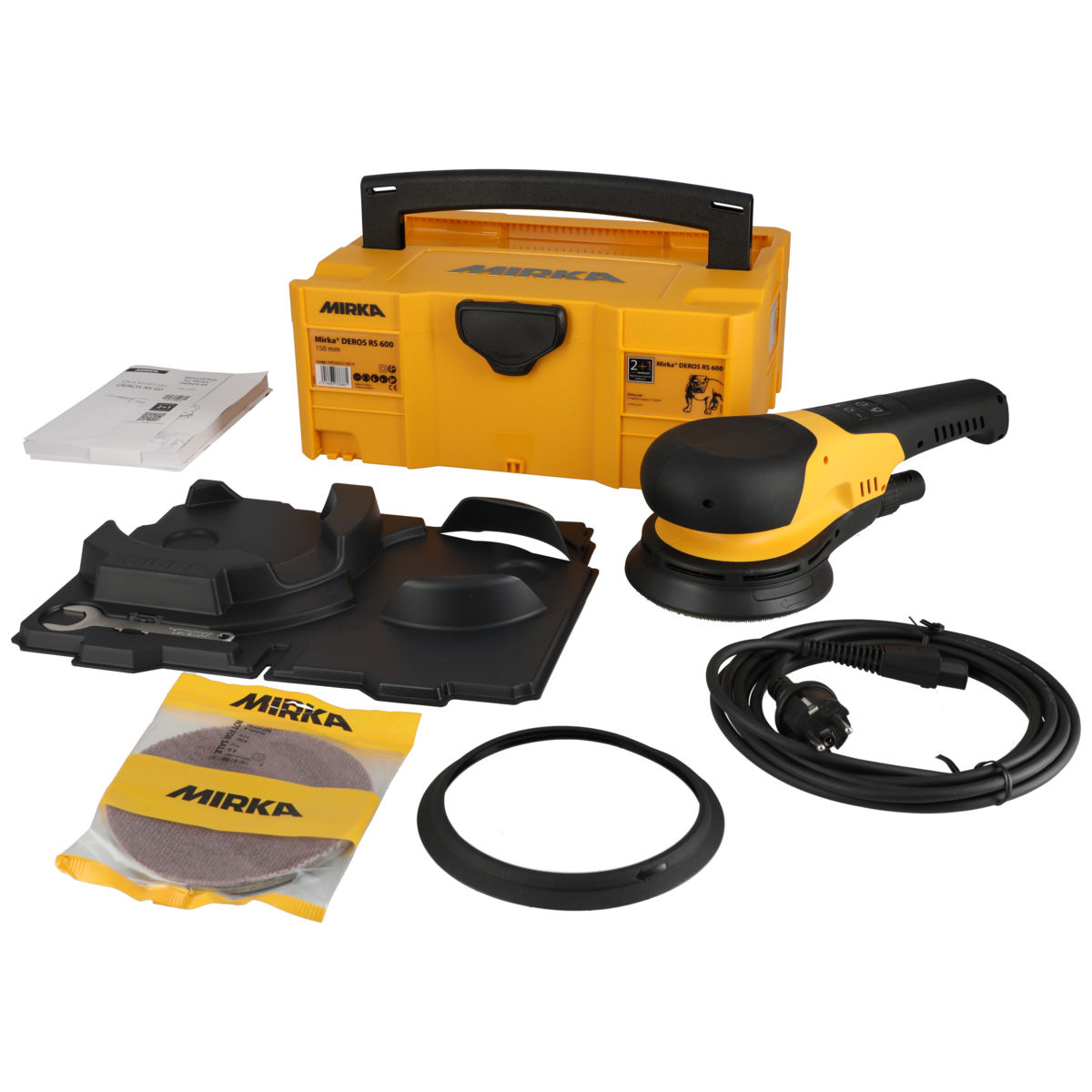 Mirka® DEROS RS 600 UK Ø 150 mm 230V