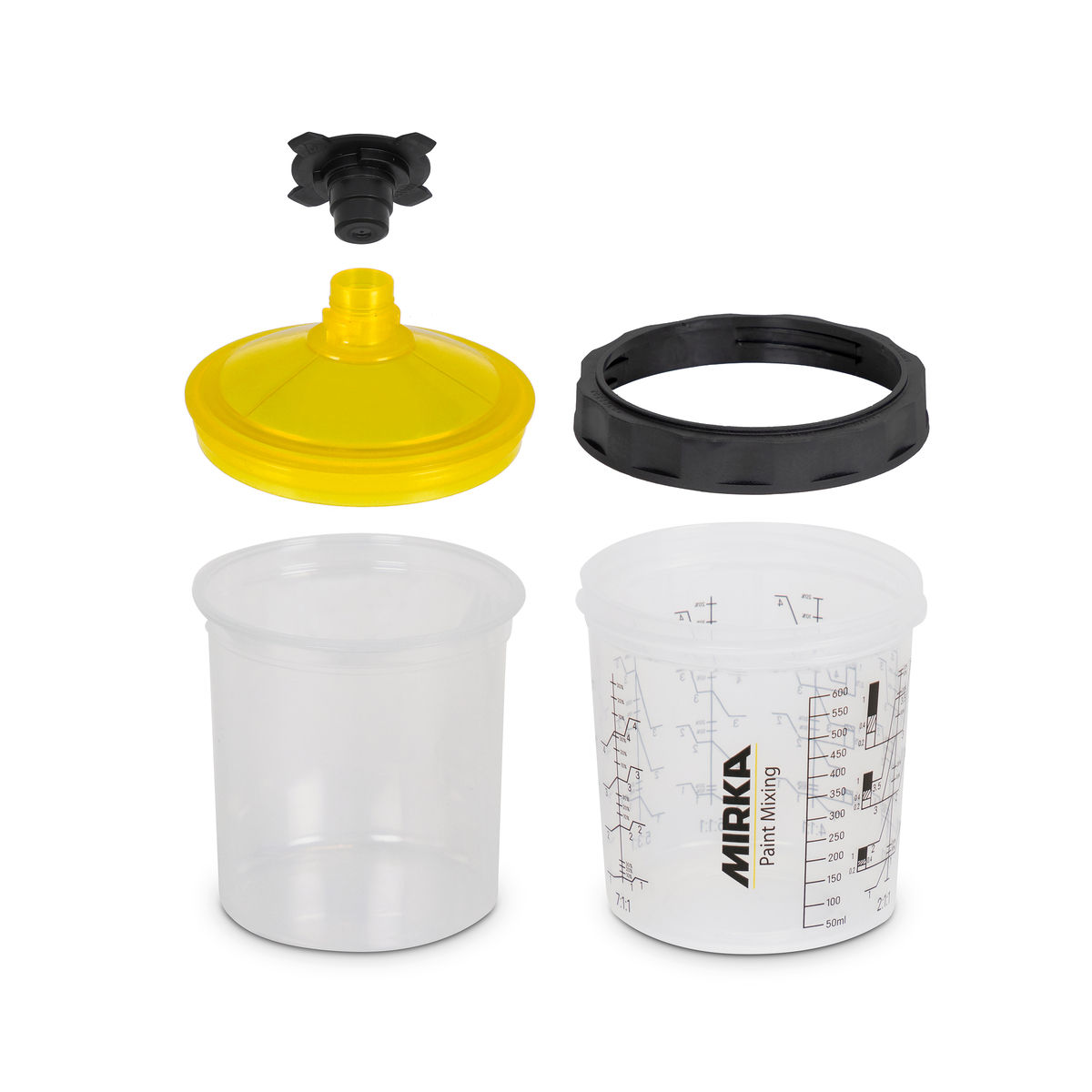 Paint Cup System with 190µm filter lid