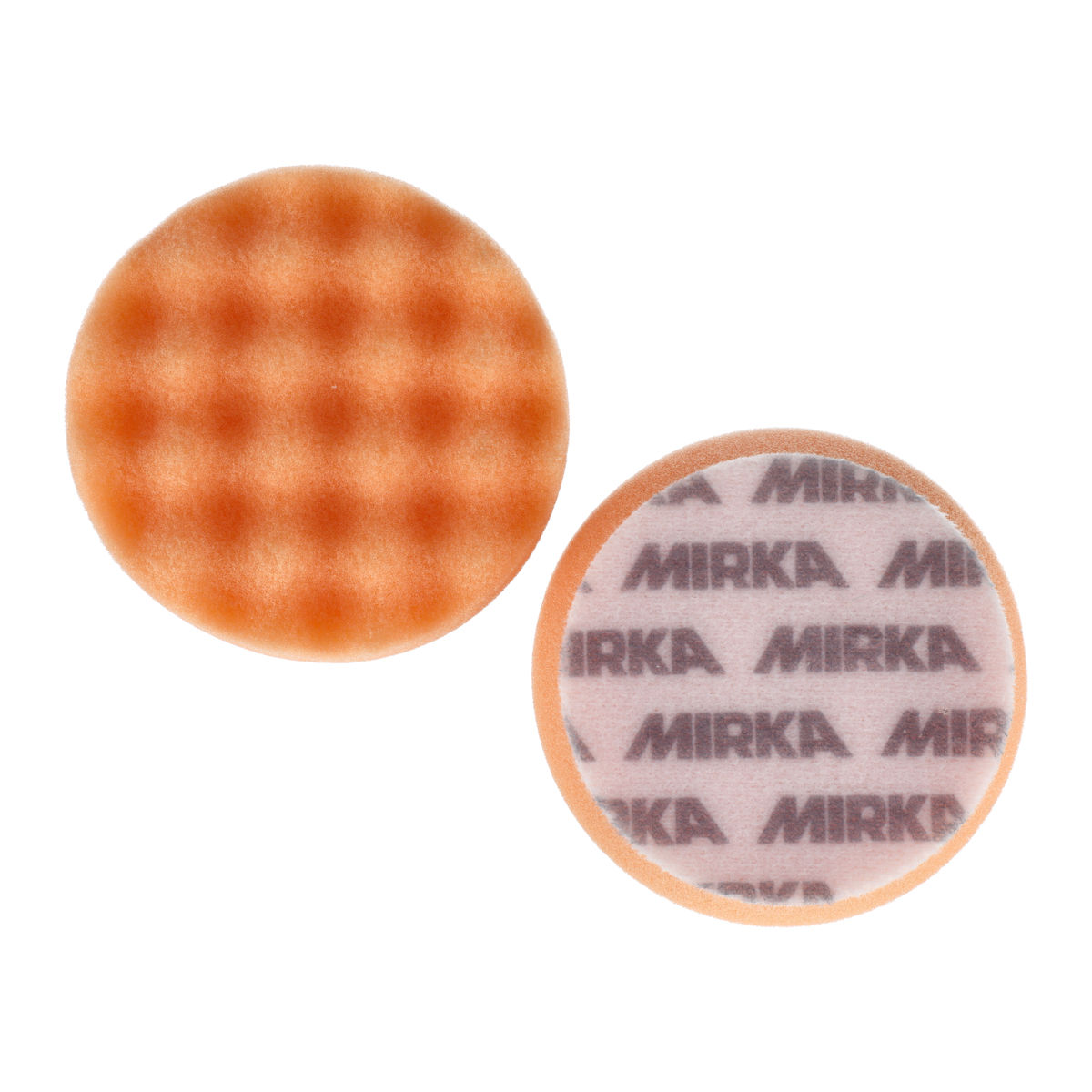 Polishing Foam Pad Orange Waffle
