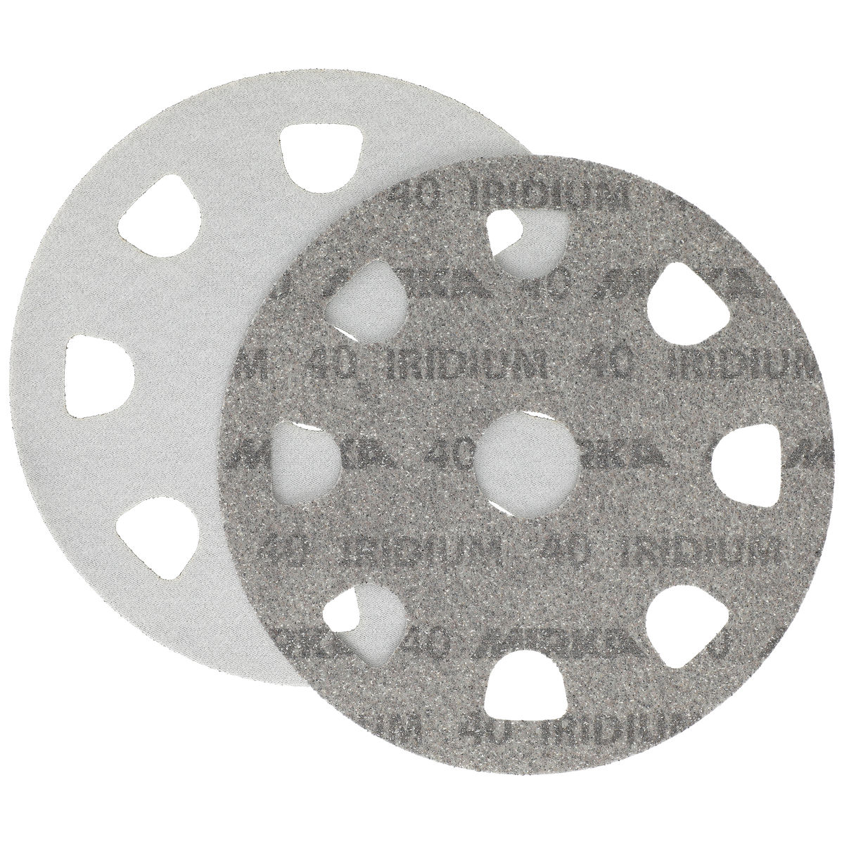 Mirka Iridium™ Ø 225 mm Grip 9 holes Styro