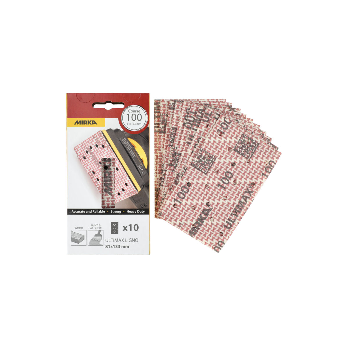 Ultimax® Ligno 81 x 133 mm Grip Multifit, Small Packs