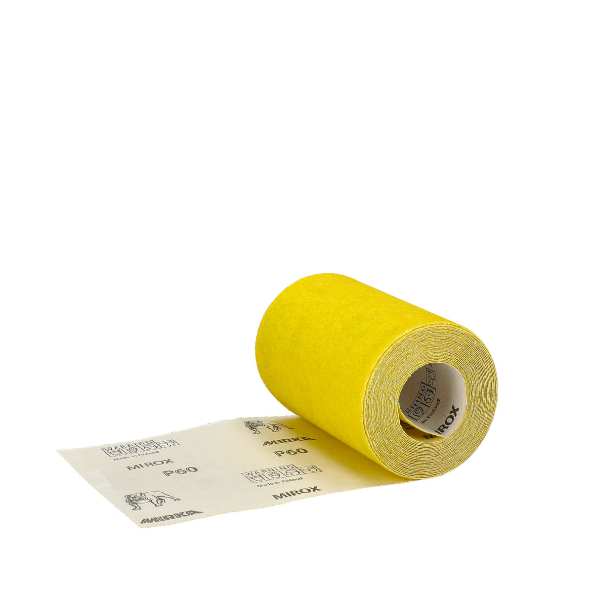 Yellow 115 mm x 5 m rouleau abrasif
