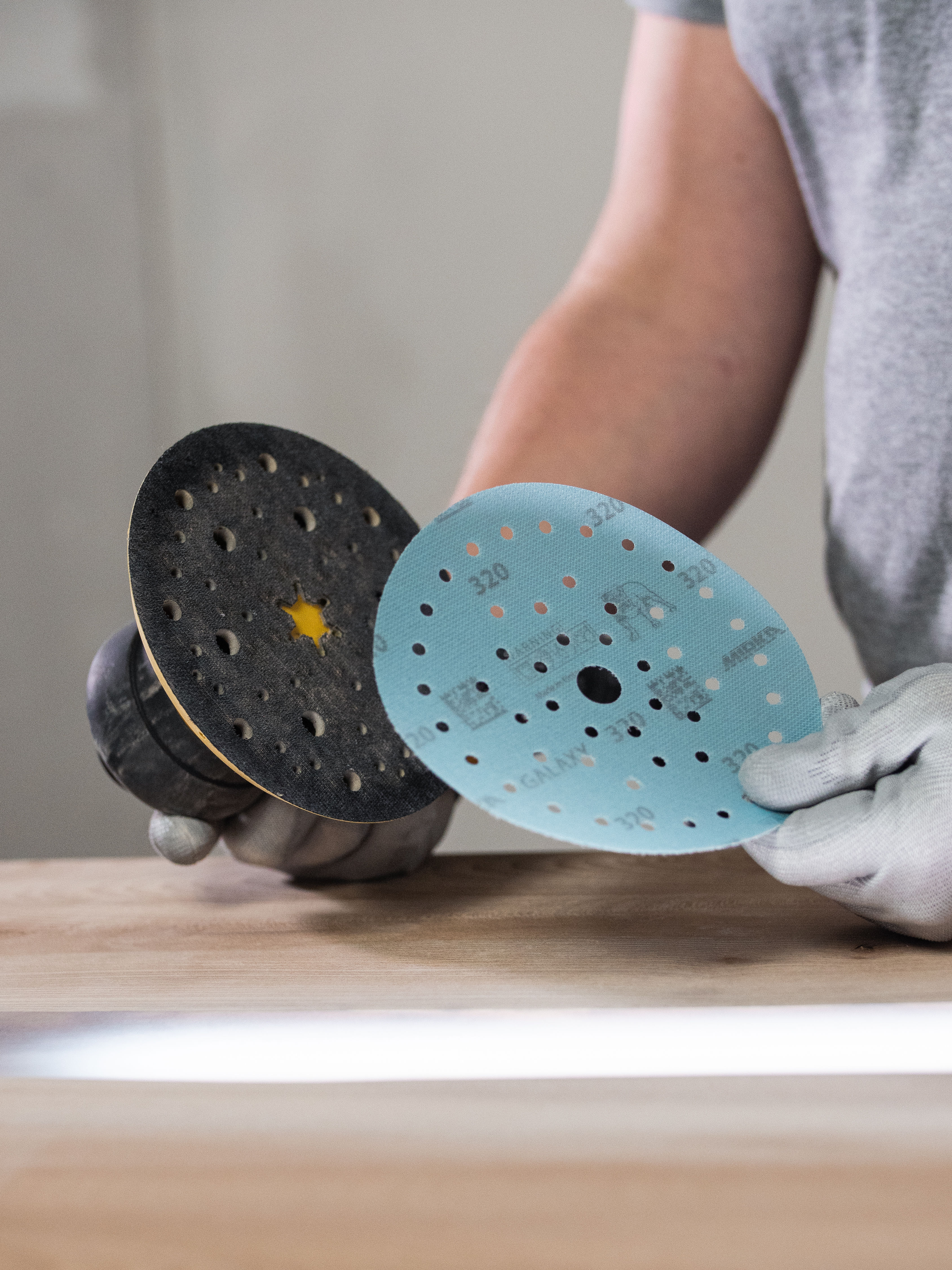 Galaxy 70 mm x 70 mm Grip Multifit Rotolo Pretagliato