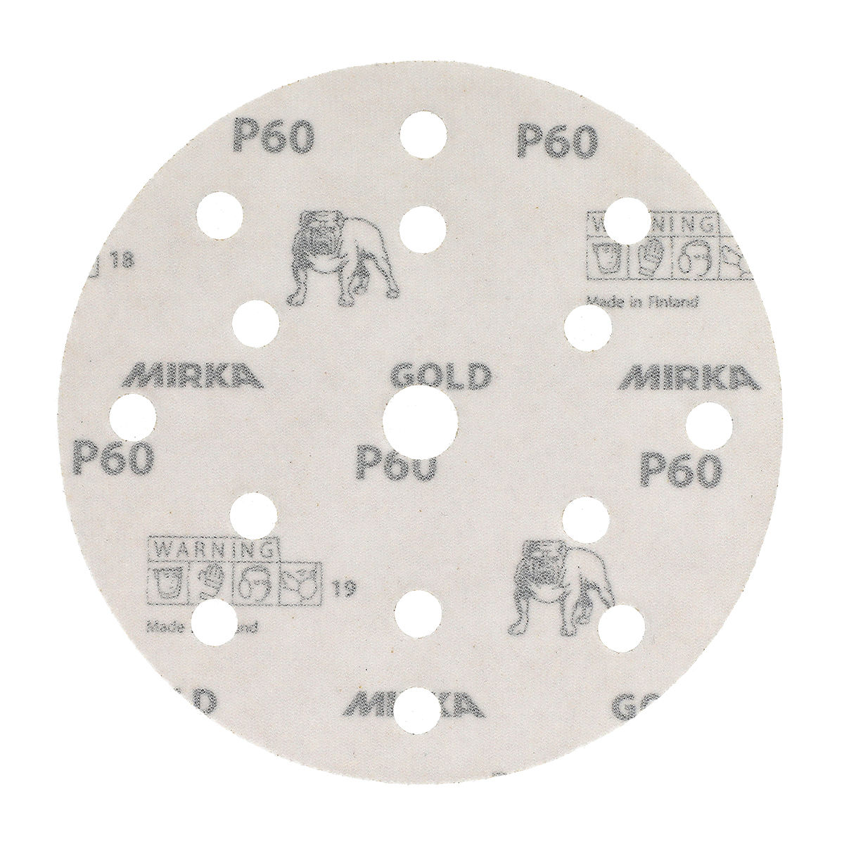 Gold Ø 150 mm Grip 15 Holes