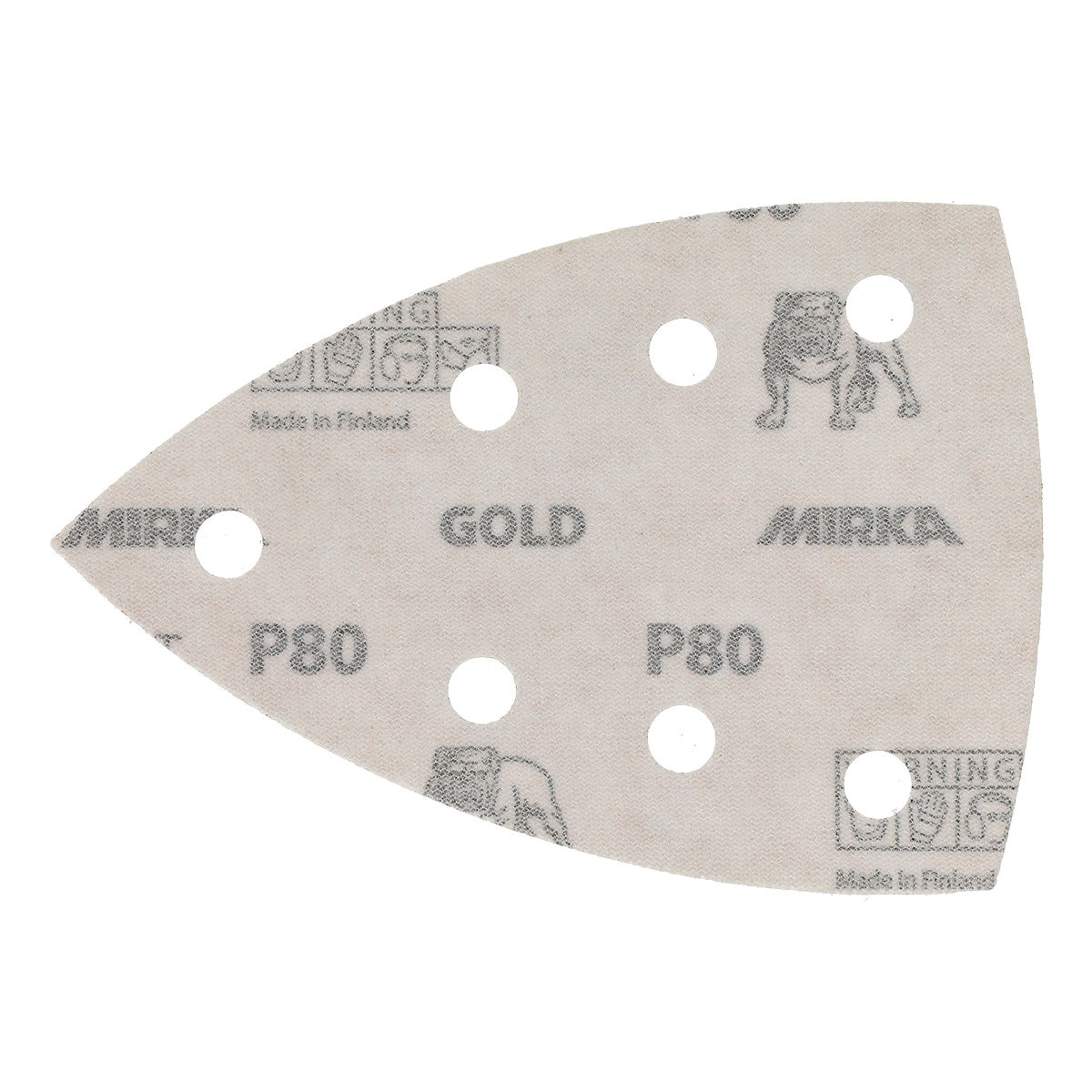 Gold 100 x 152 x 152 mm Grip 7 Holes