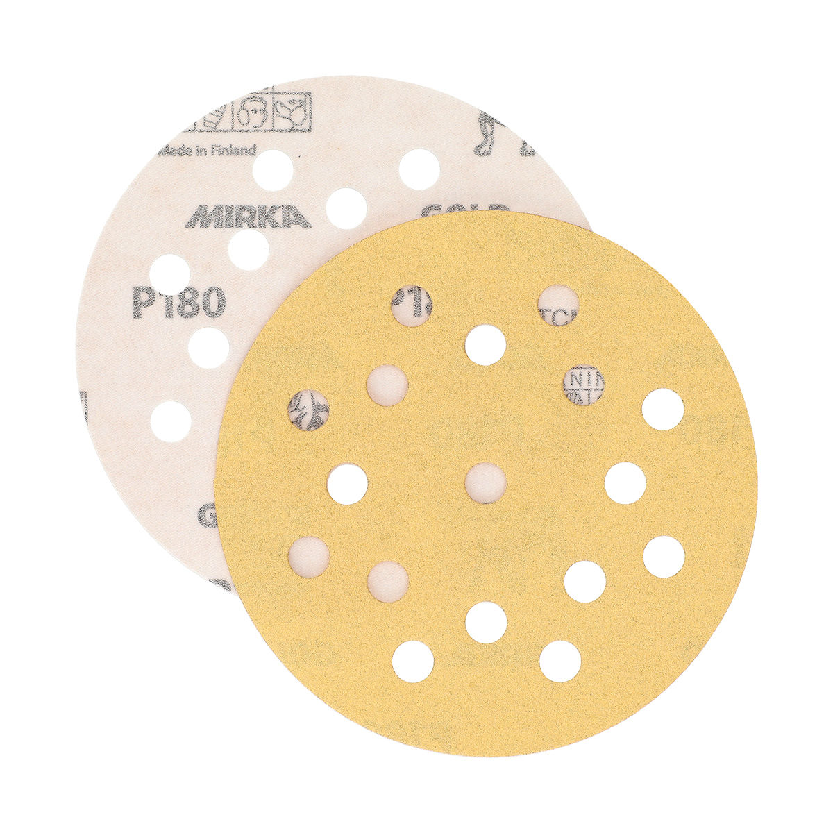 Gold Ø 125 mm Grip 17 Holes