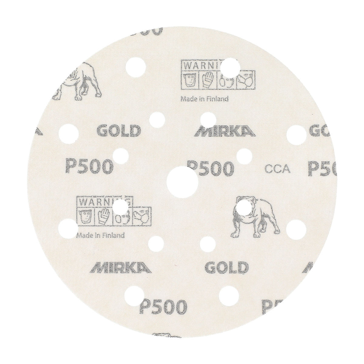 Gold Ø 150 mm Grip 17 Holes