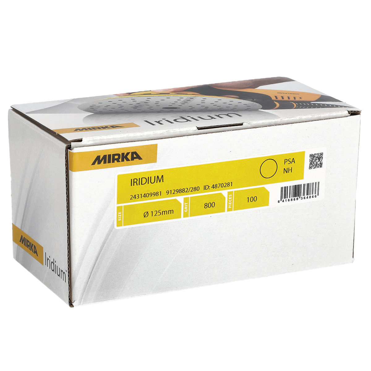 Iridium™ Ø 125 mm PSA