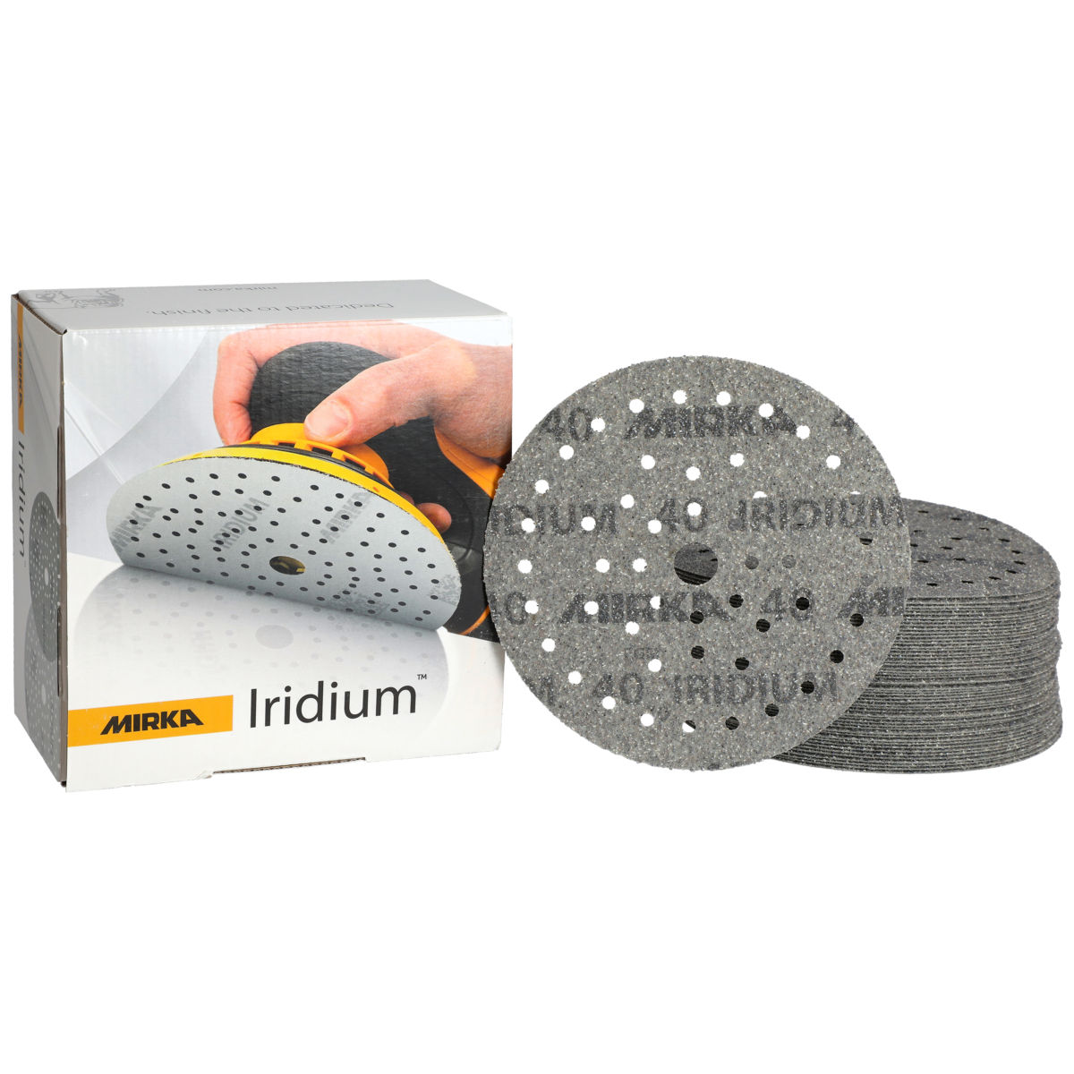 Iridium Ø 150 mm disque abrasif auto-agrippant 50… - Mirka