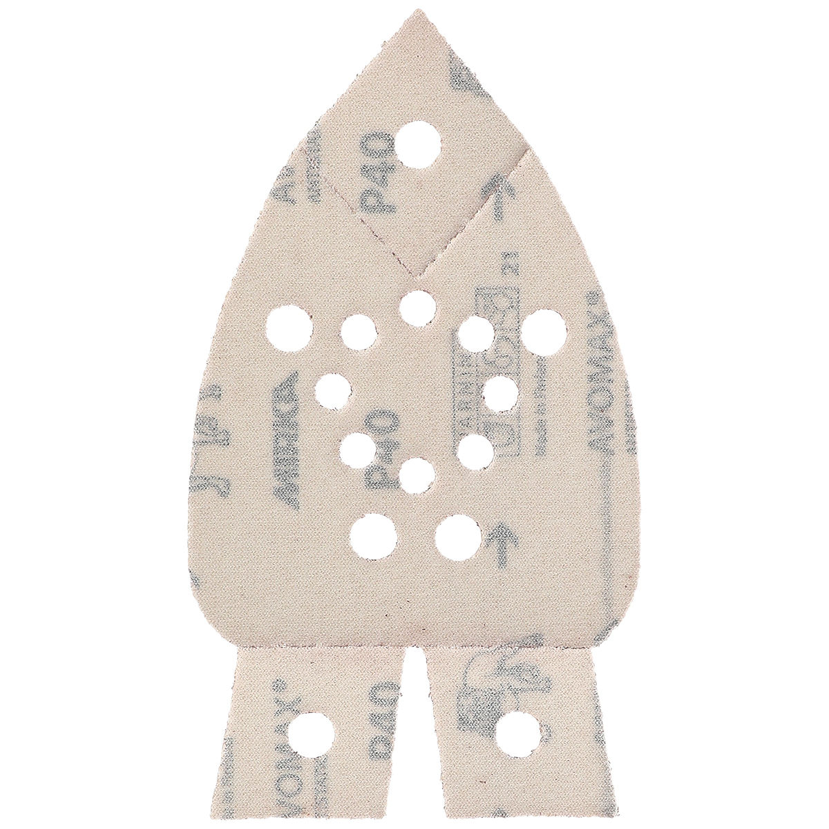 Abrasive Red 95 x 135 x 135 mm Grip 13 Holes