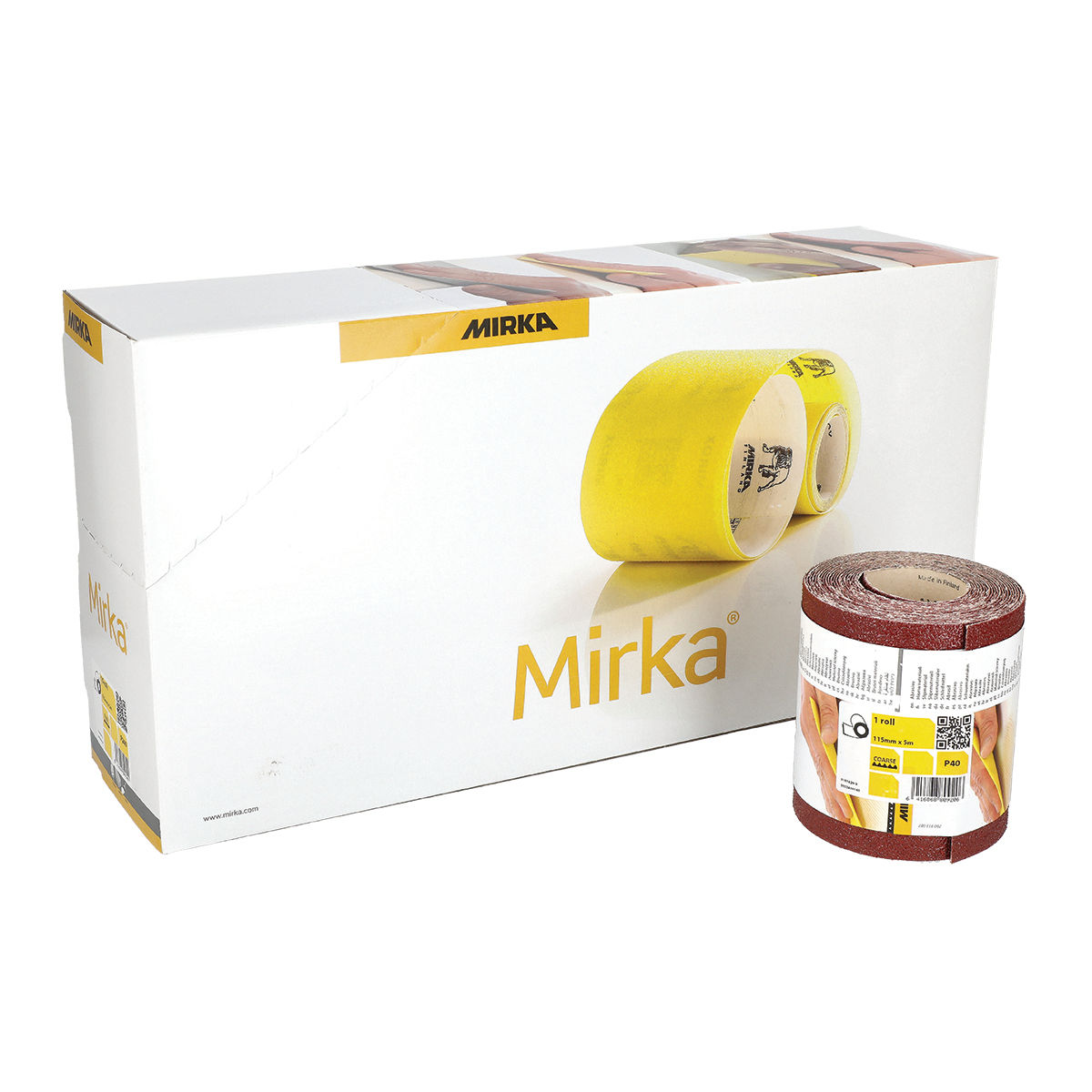 Brusivo Red 115 mm × 5 m, role