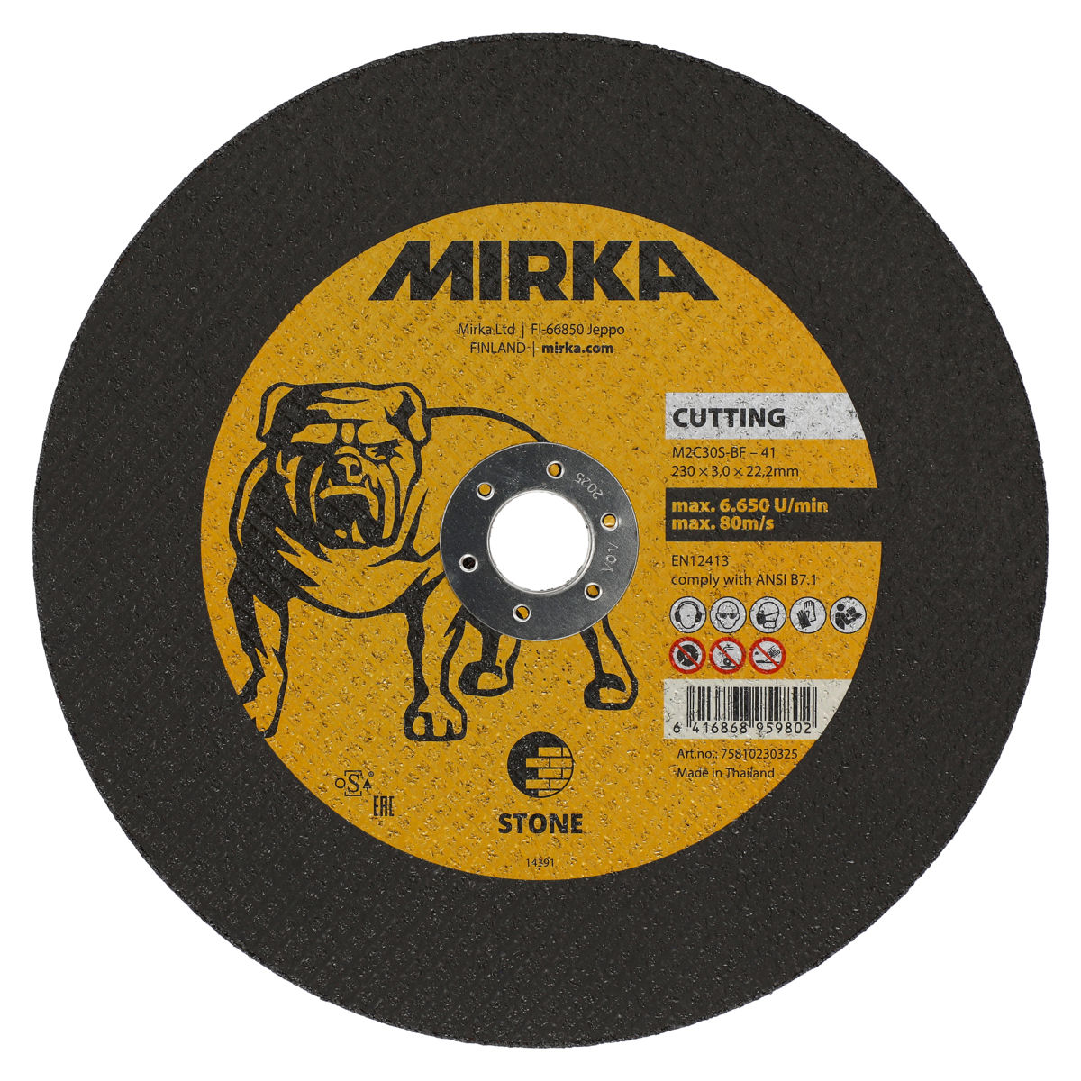 Mirka® Kapskiva sten