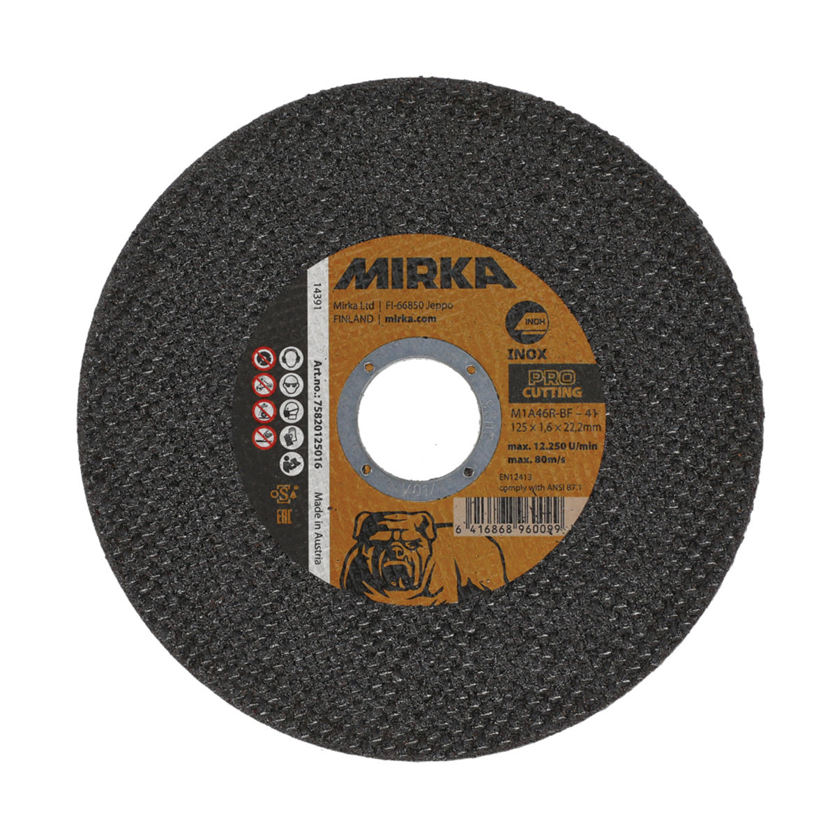 Mirka® PRO Cutting Wheel Inox