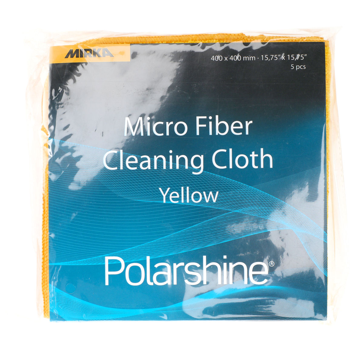 Cleaning Cloth Micro Fiber 400 x 400 mm Yellow