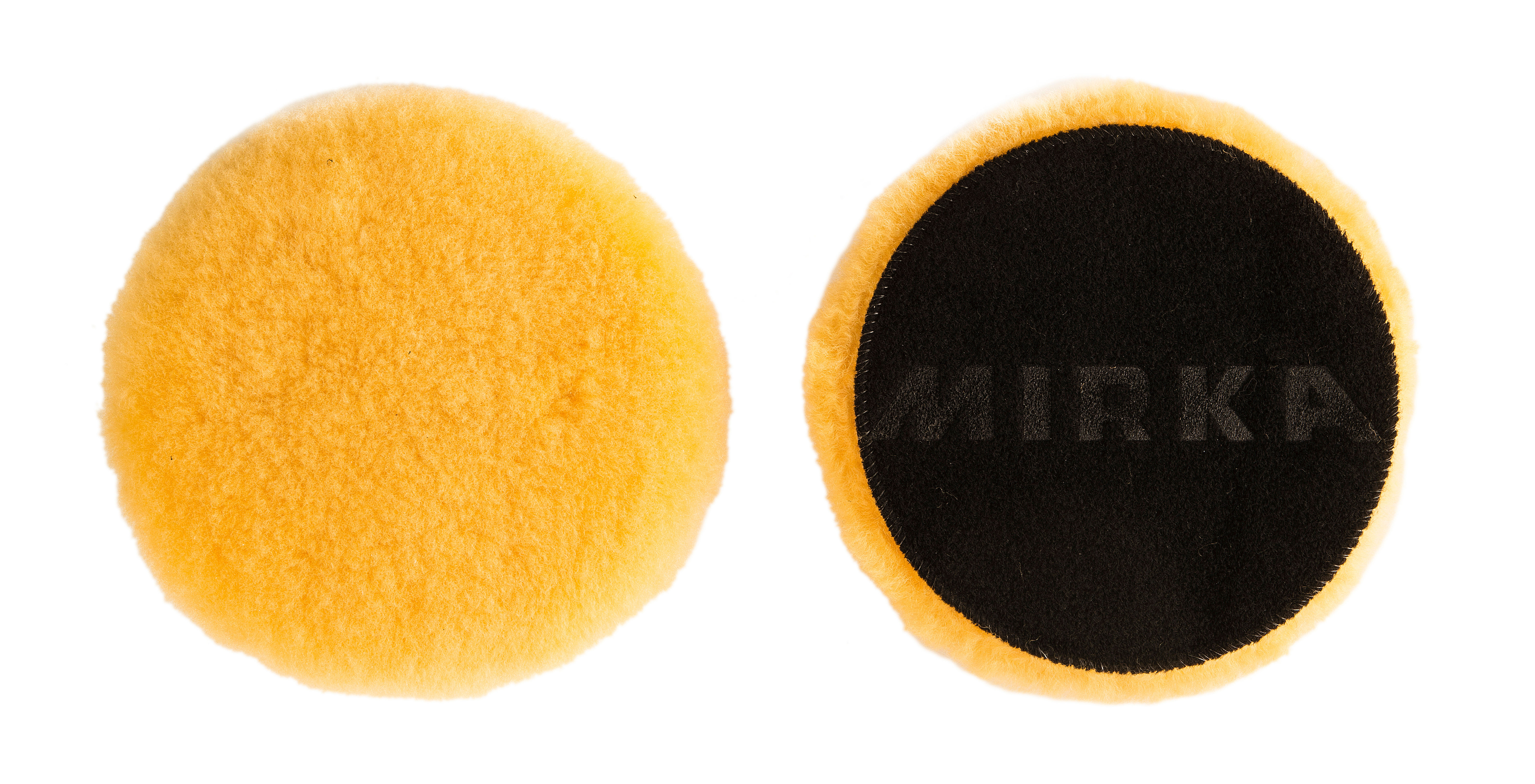 MPADLWY-6 Lambs Wool Pad 6" Yellow, 2/Pkg