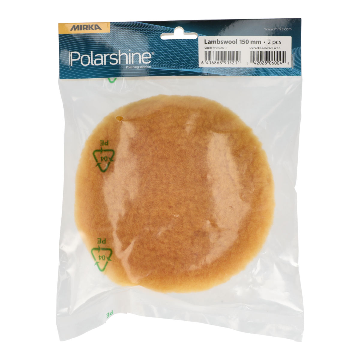 Kuzu Yünü Ped Pro Sarı