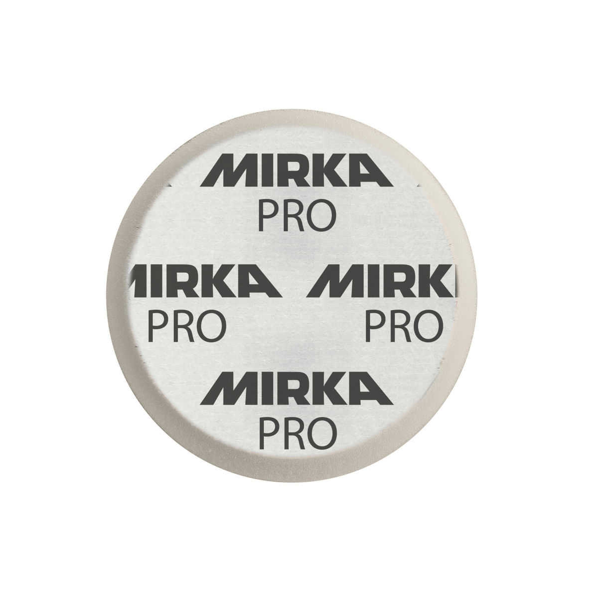 Polishing Foam Pad Ø 85 mm White Flat Reticulated 20 mm thick