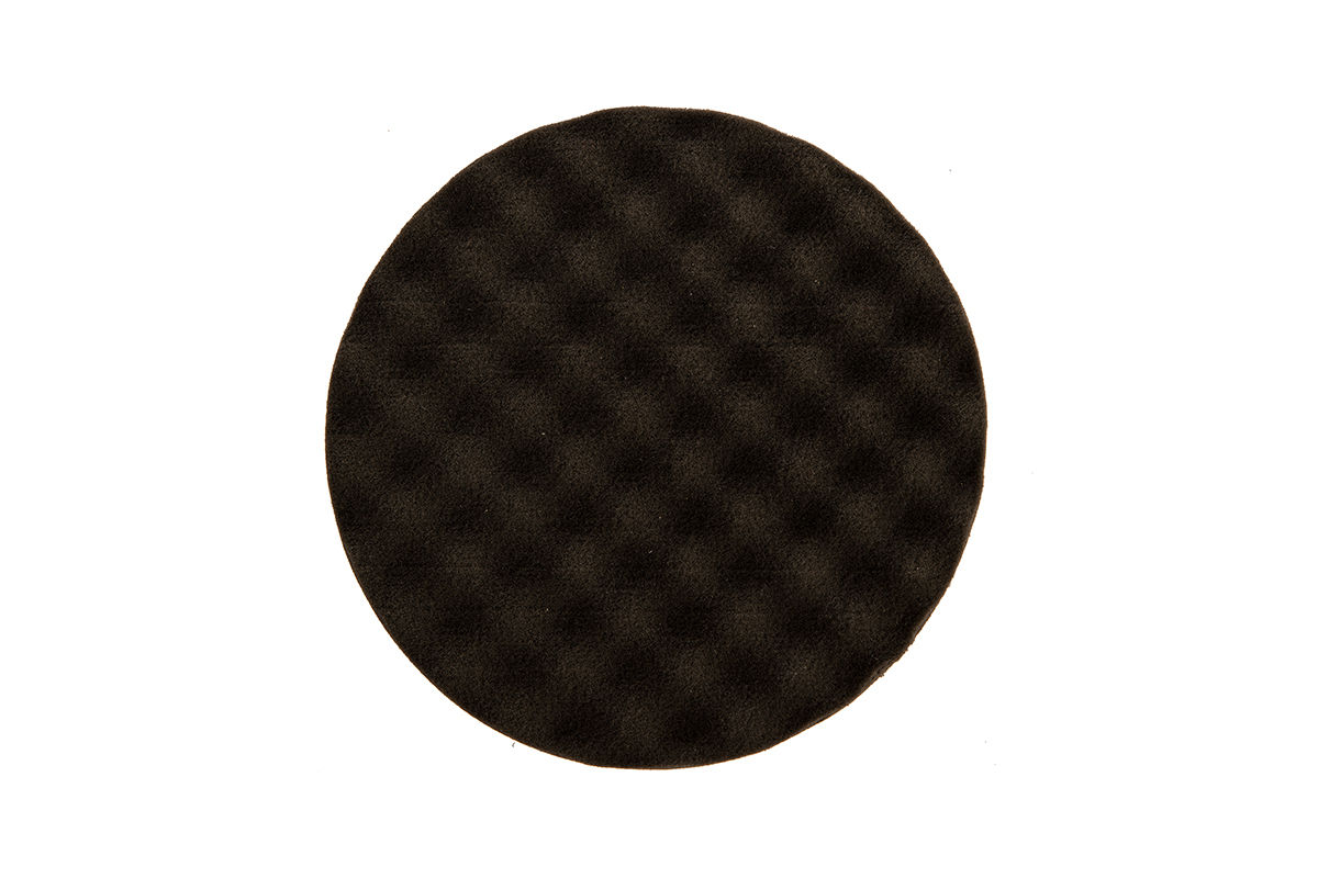 Golden Finish Pad-2 Ø 85 mm Black Waffle