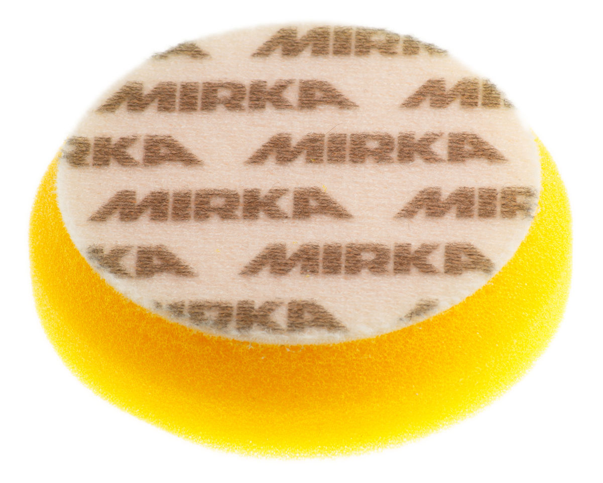 Polishing Foam Pad Ø 85 mm Yellow Flat