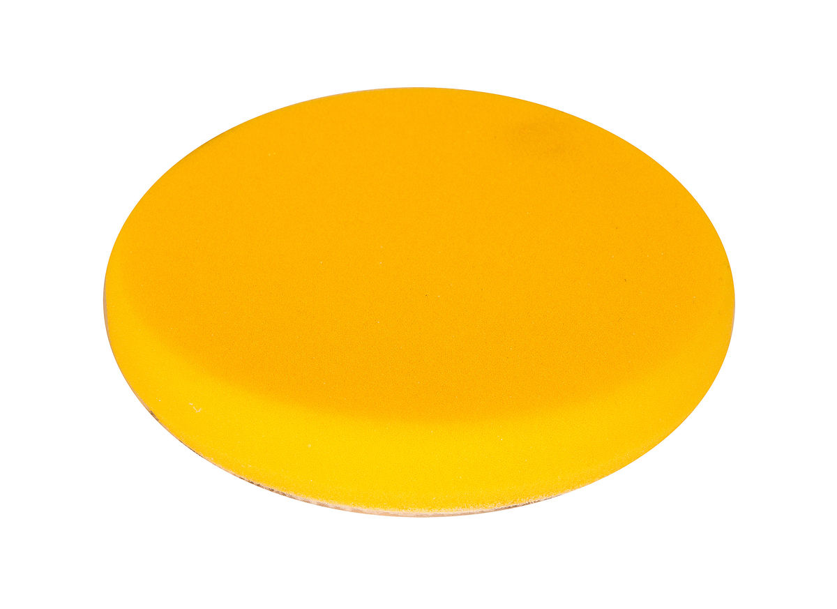 Polishing Foam Pad Yellow Flat Ø 150 mm