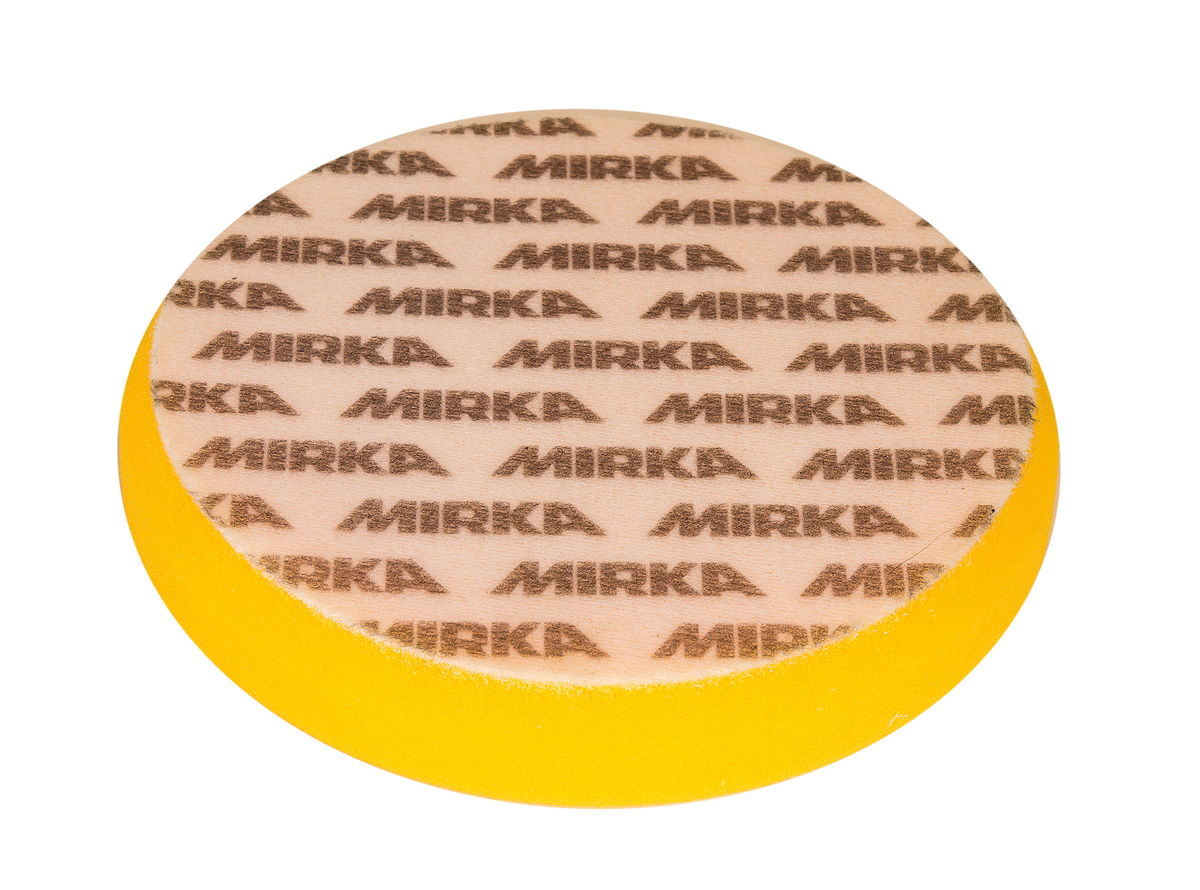Polishing Foam Pad Yellow Flat Ø 150 mm