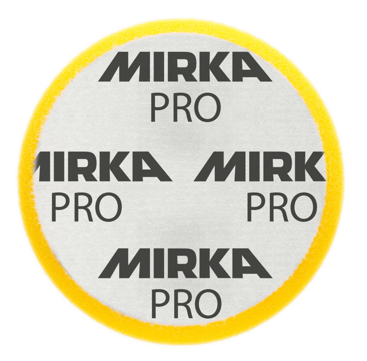 Poleringssvampe 85mm Gul Glat