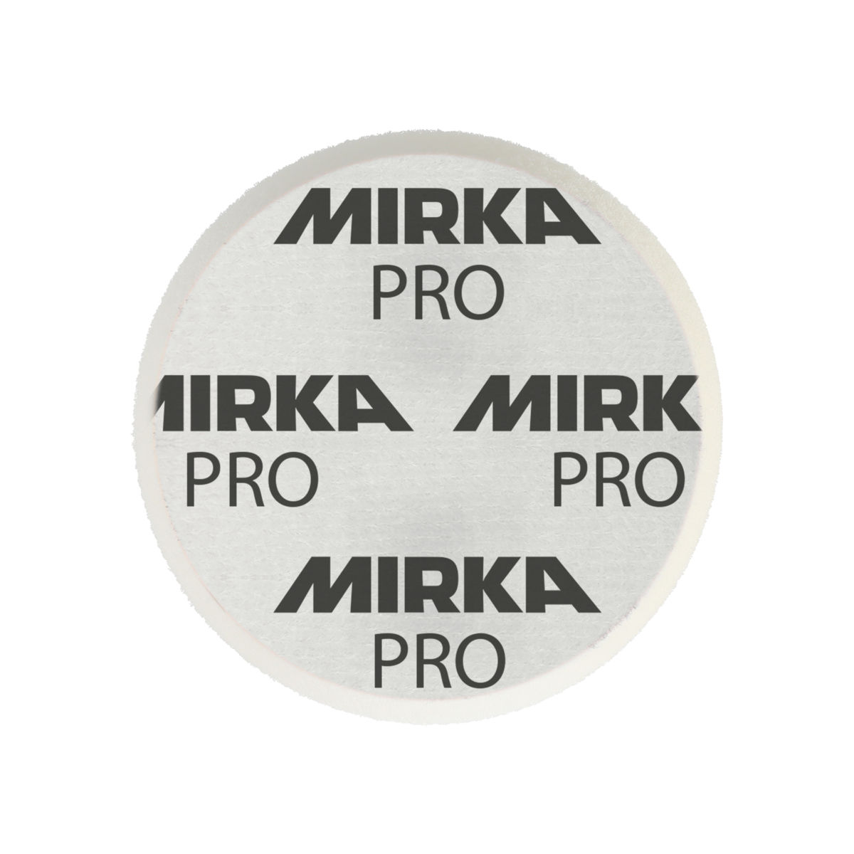 Mousse de polissage Ø 85 mm blanche alvéolée