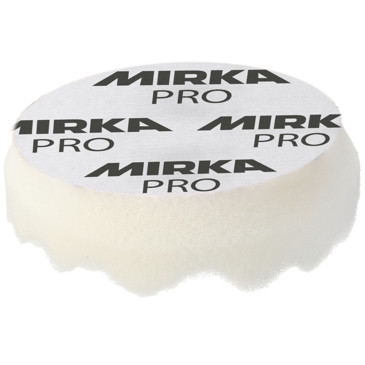 Mousse de polissage Ø 85 mm blanche alvéolée