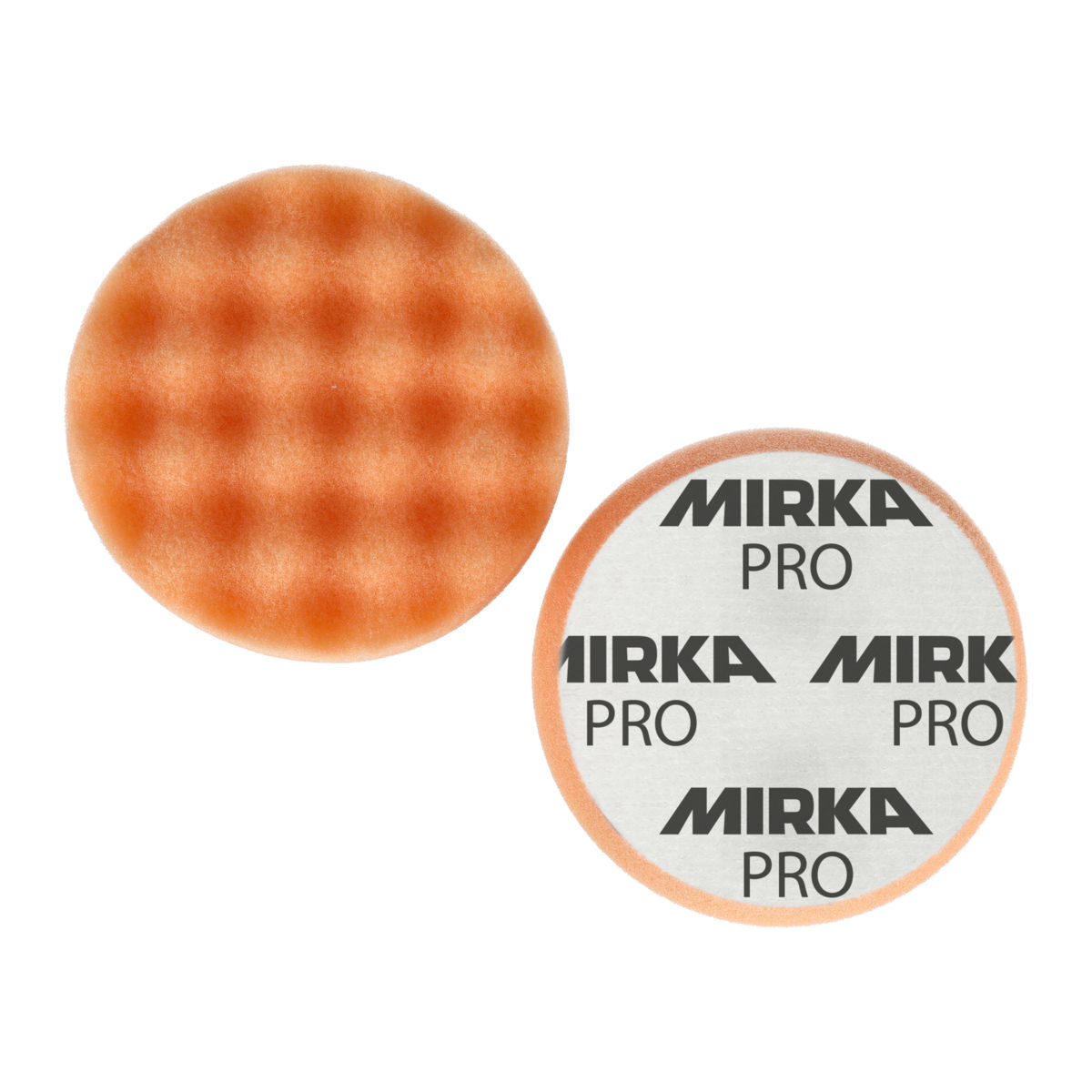 Polishing Foam Pad Ø 85 mm Orange Waffle