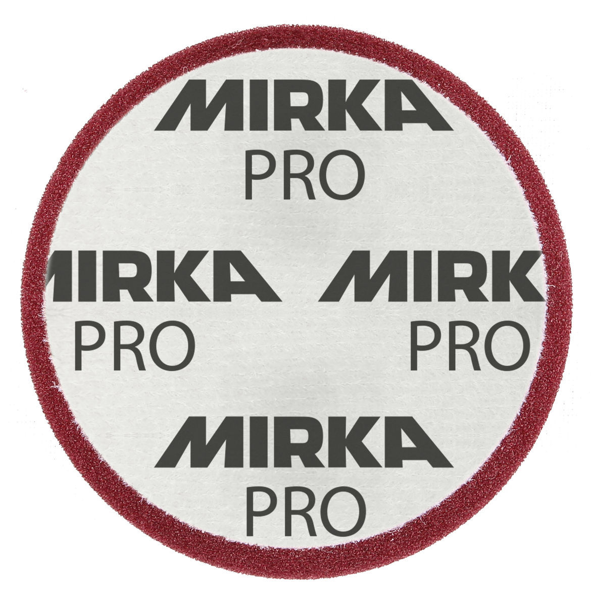 Foam Polishing Pad 3.25" x 1" Burgundy Waffle