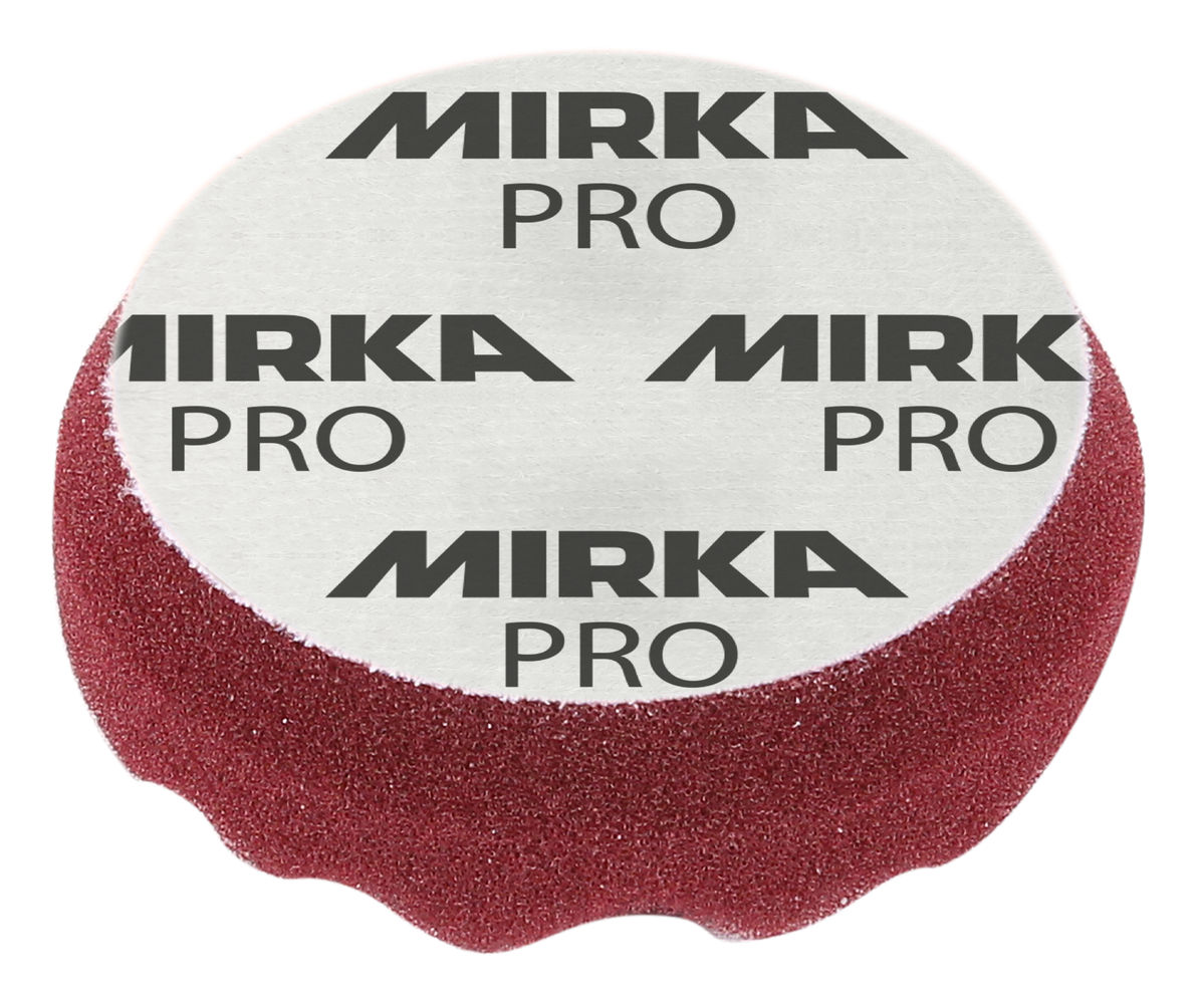 Polishing Foam Pad Ø 85 mm Burgundy Waffle