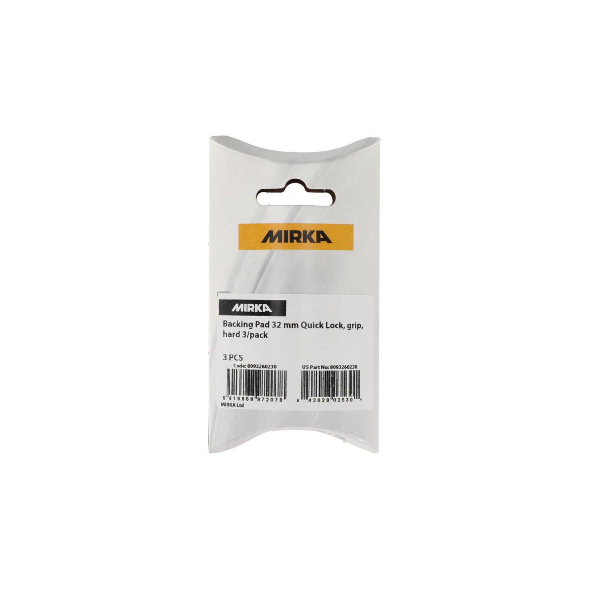 Backing Pad Ø 32 mm Quick Lock Without Foam