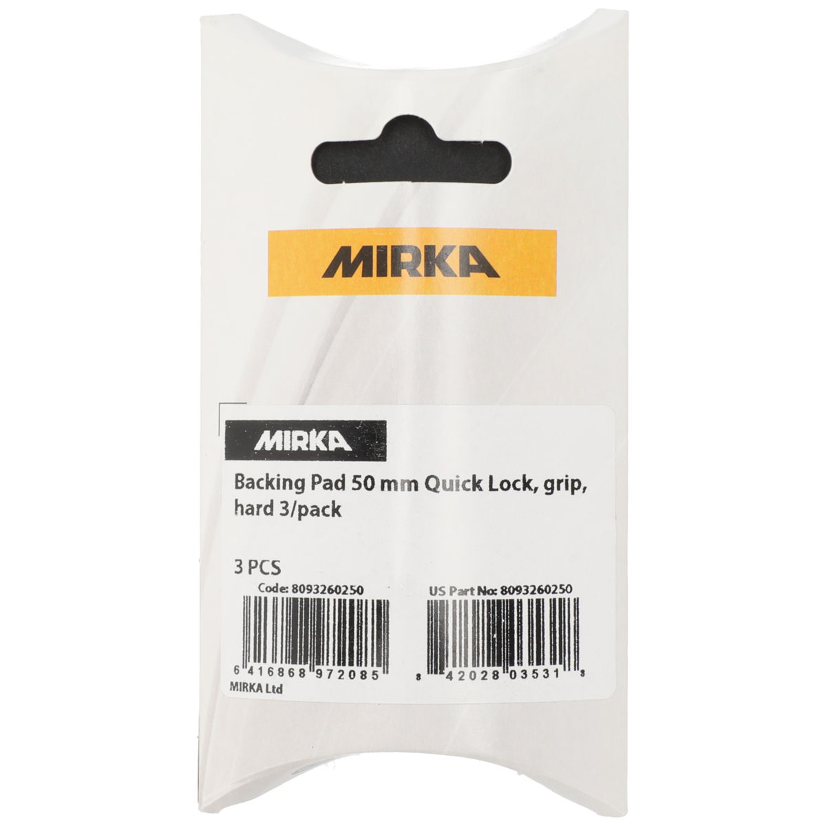 Backing Pad Ø 50 mm Quick Lock Without Foam