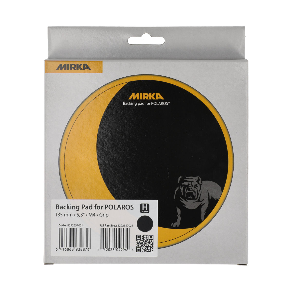 Backup Pad 5.3" M4 Grip for POLAROS