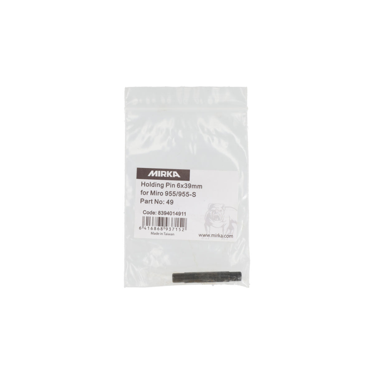 Holding Pin 6x39mm No. 49 for Miro 955/955-S